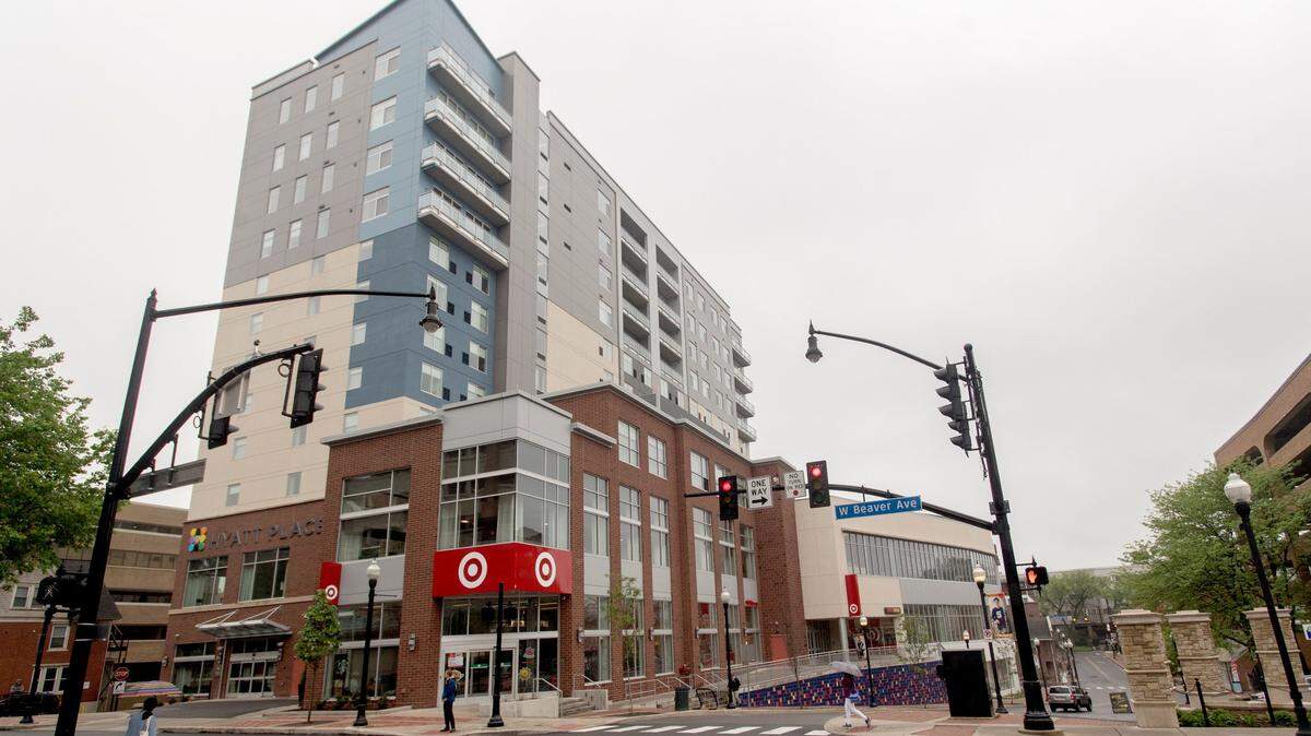 About 70 people will rappel from the 12-story Fraser Centre in downtown State College Thursday as a fundraiser for local nonprofits FaithCentre and Interfaith Human Services.