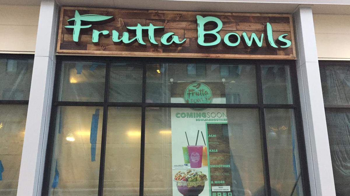 Frutta Bowls, a healthy-eating focused smoothie restaurant chain, is set to open a new location in downtown State College on Beaver Avenue.