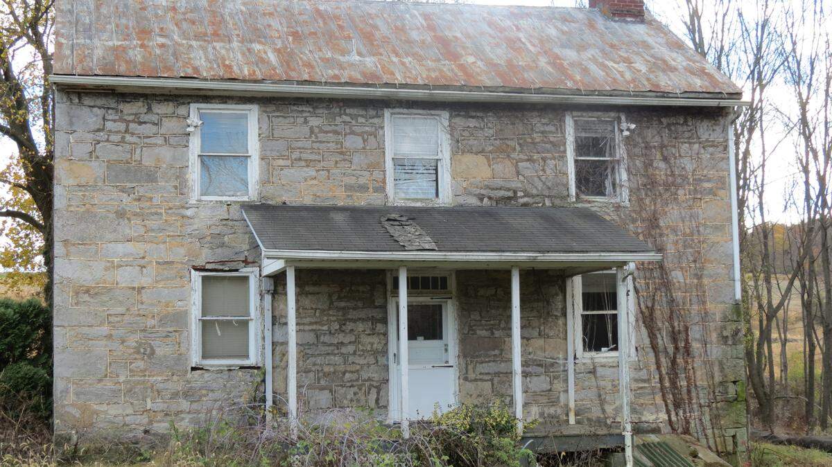 The Beaver Farmhouse sits here at 1002 Airport Road in Bellefonte.