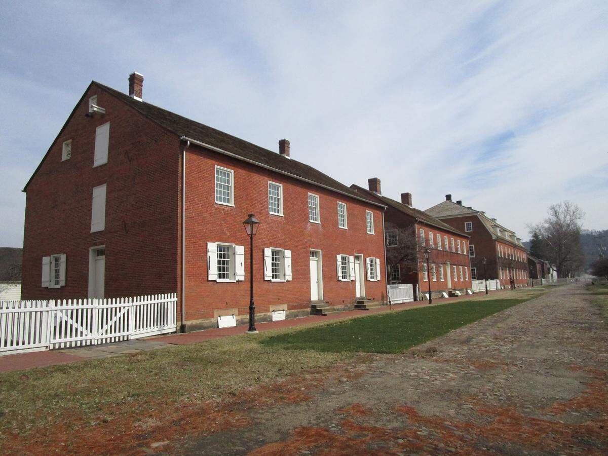 Old Economy Village is a 6-acre historical site located in eastern Pennsylvania.