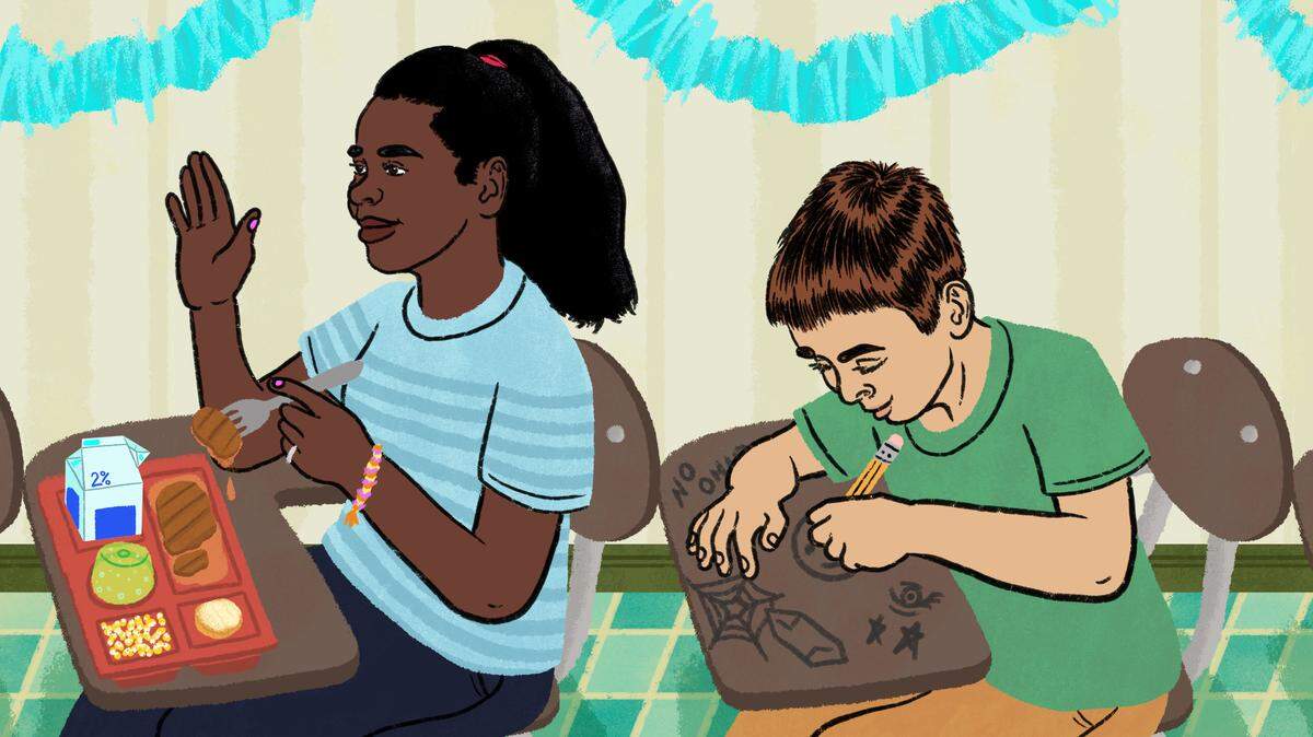 Hunger affects students’ grades and health, but thousands of Pennsylvania kids fall just outside the income threshold for even reduced lunch. Advocates say free lunch for all is the solution.