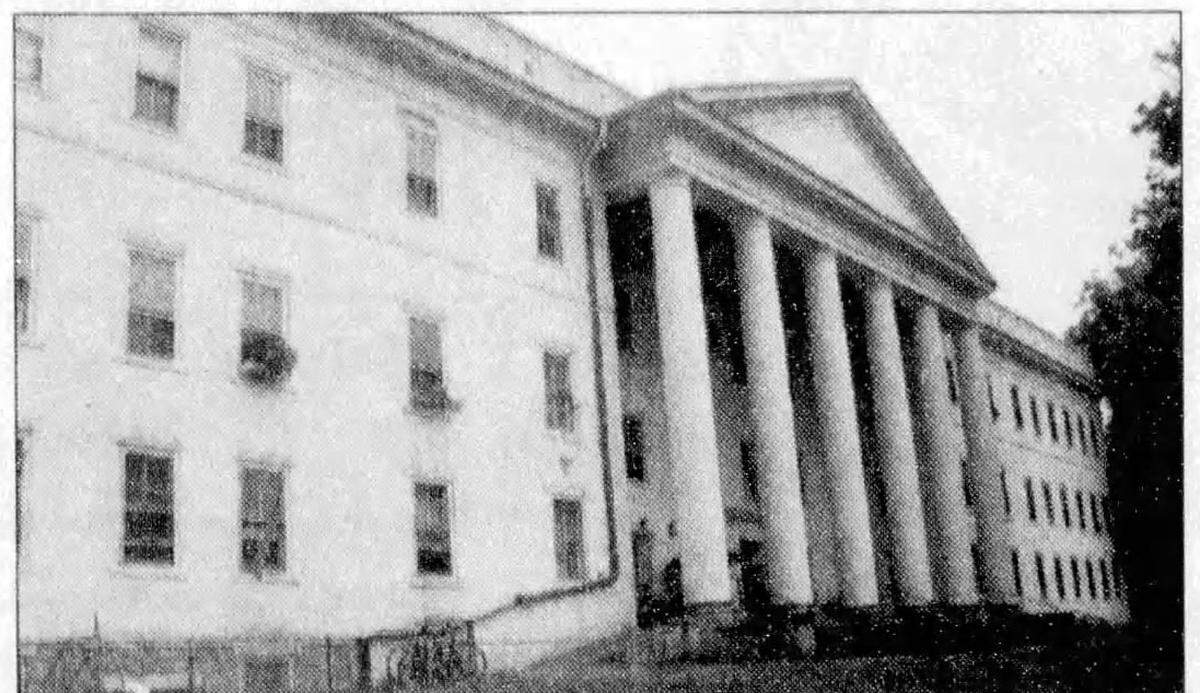 The Bellefonte Academy on West Bishop Street was destroyed by a fire in 2004.