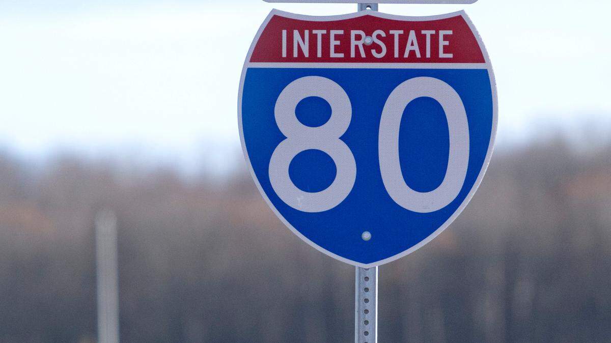 A portion of Interstate 80 in Centre County was closed Thursday after a vehicle crash.