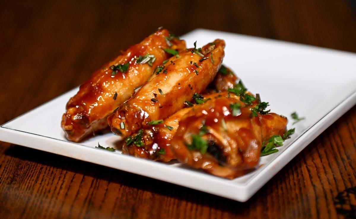 Nelly’s Jumbo Sweet and Spicy wings at Alloy Kitchen was a feature last week.