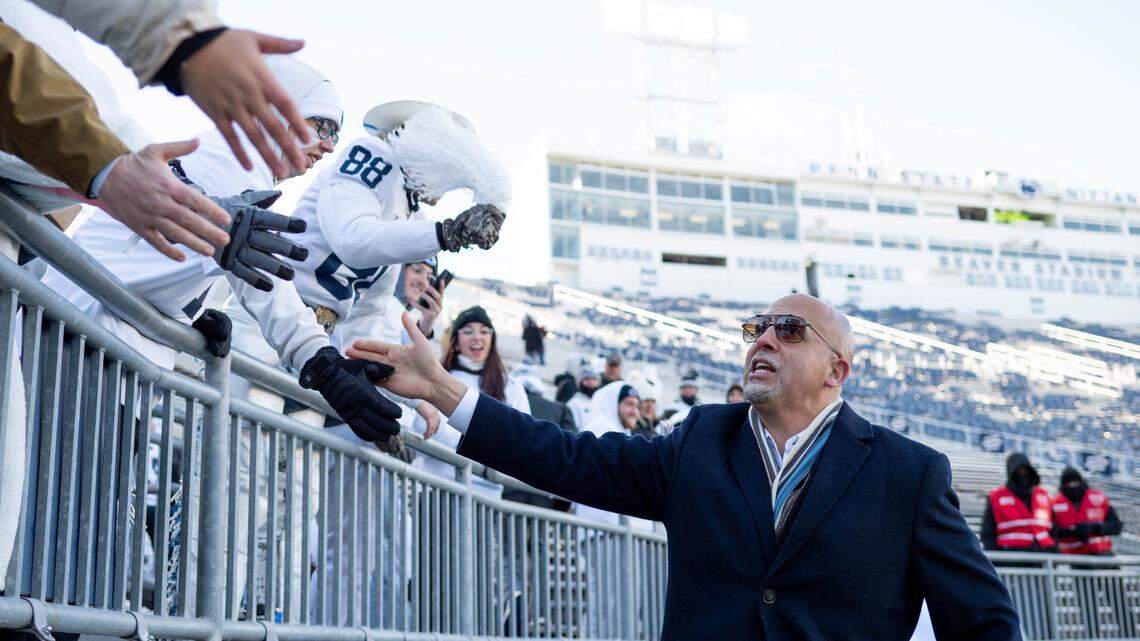 Penn State head coach James Franklin talks about Ashton Jeanty, more before Boise State matchup