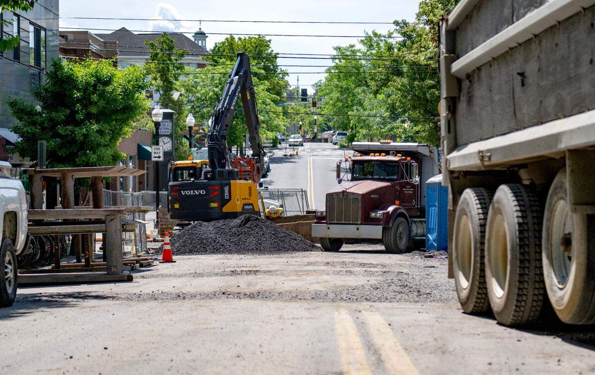 South Allen Street between College Avenue and Beaver Avenue continues to be closed on Tuesday, June 4, 2024.