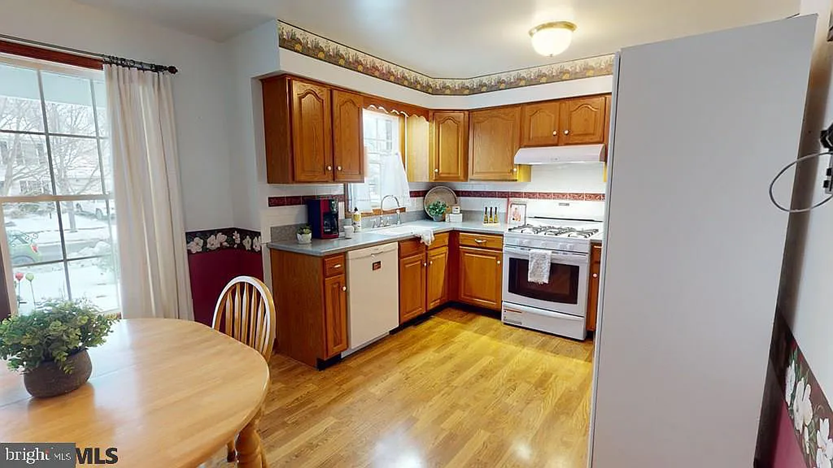 A view of the kitchen at 2398 Quail Run Road. Photo shared with permission from home’s listing agent, Annette Yorks of Perry Wellington Realty.