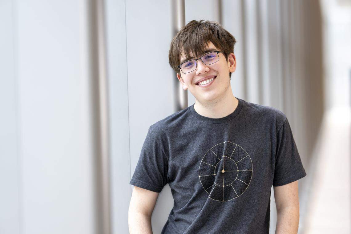 Connor Hill, 17, said academic freedoms provided by the State College Area School District’s Delta Program helped him complete award-winning research before graduating.