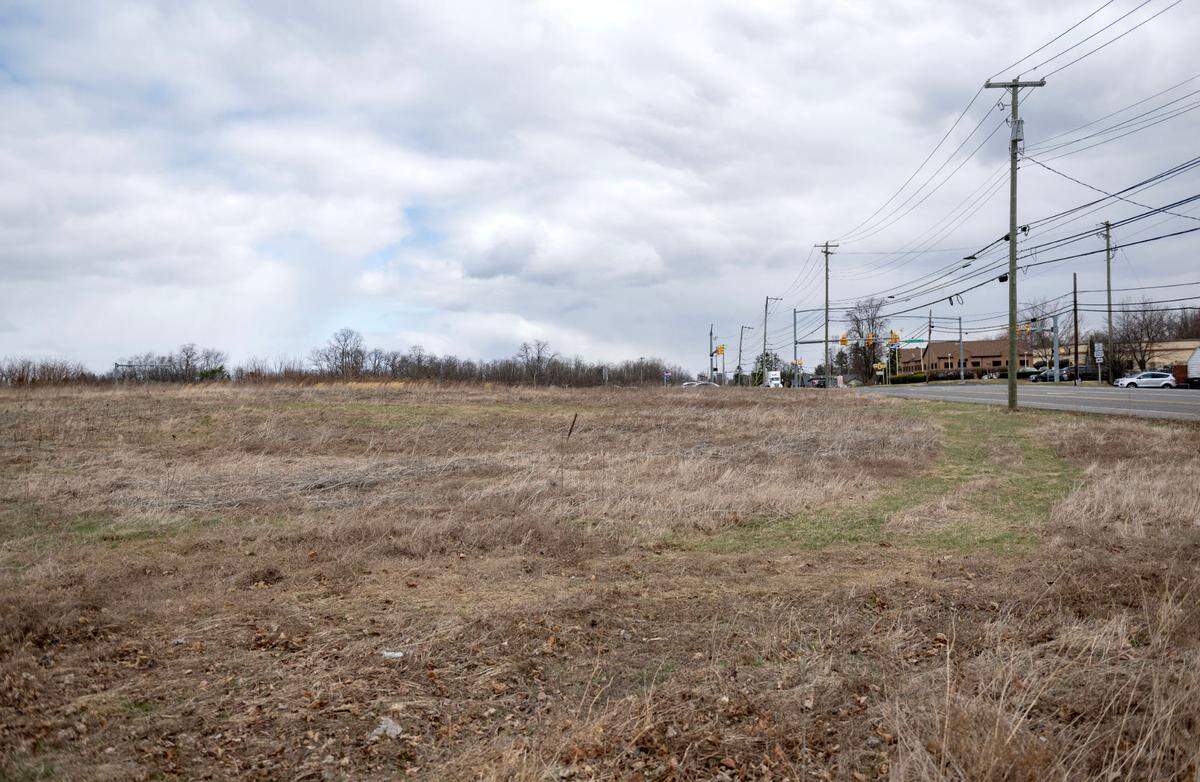 The proposed location for a Rutter’s in Ferguson Township on the corner of West College Avenue and Blue Course Drive on Wednesday, March 26, 2025.