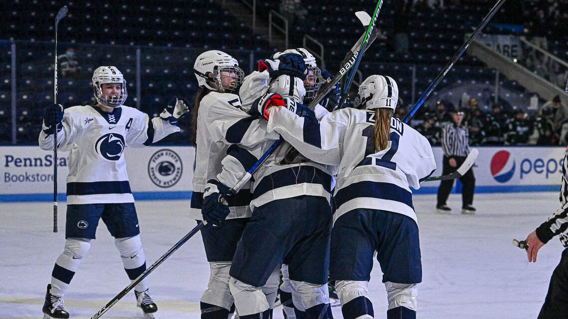 Penn State women’s ice hockey claims 2-1 victory in overtime against Mercyhurst