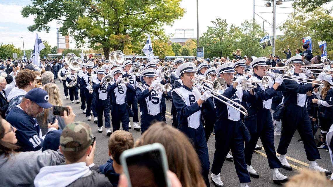 Penn State Blue Band names first woman drum major. ‘Humbled to be a part of its history’