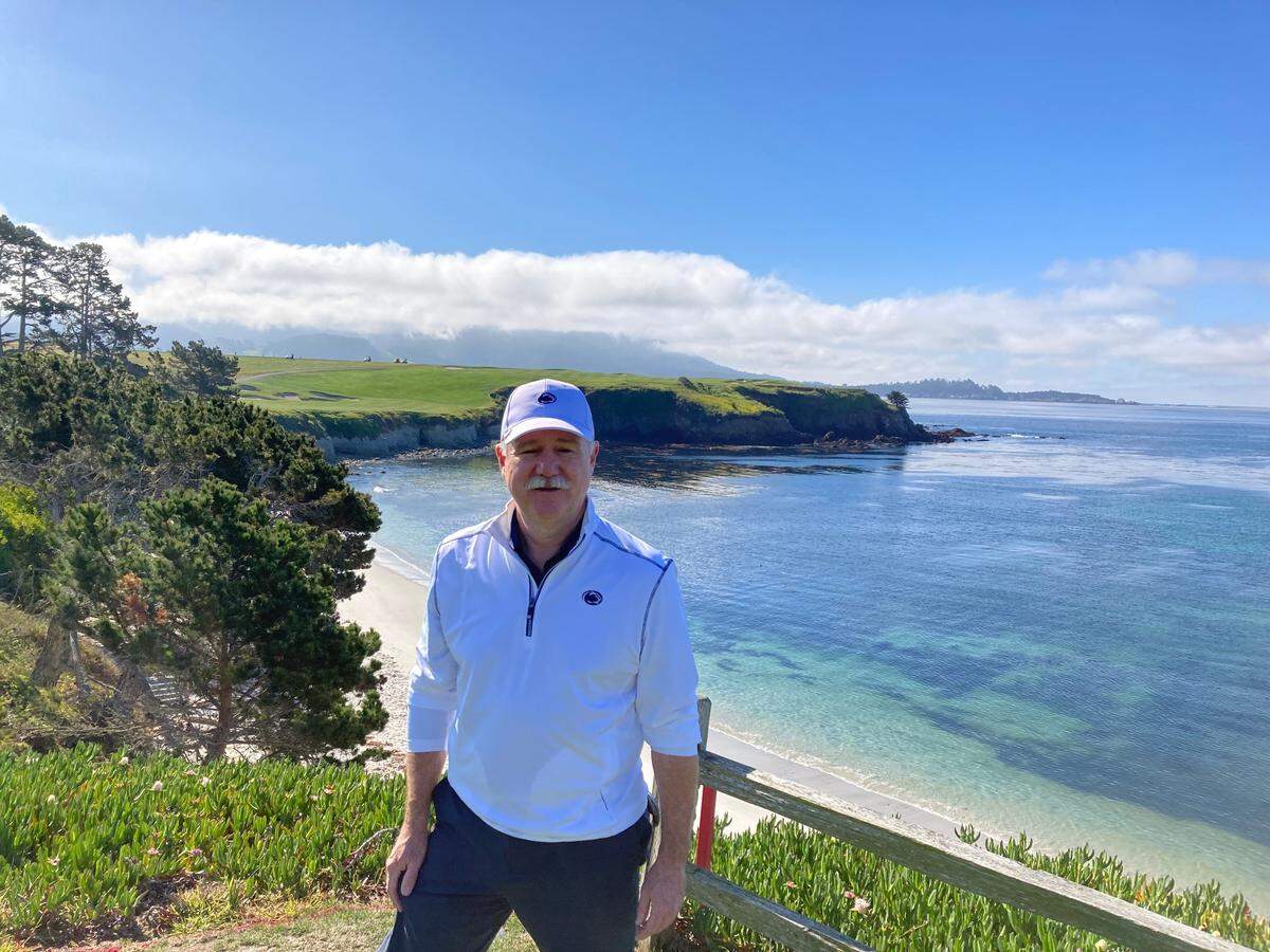 Bill Kidd’s retirement includes teaching in the School of Hospitality Management and golfing with the “Fun Bunch” four times a week.