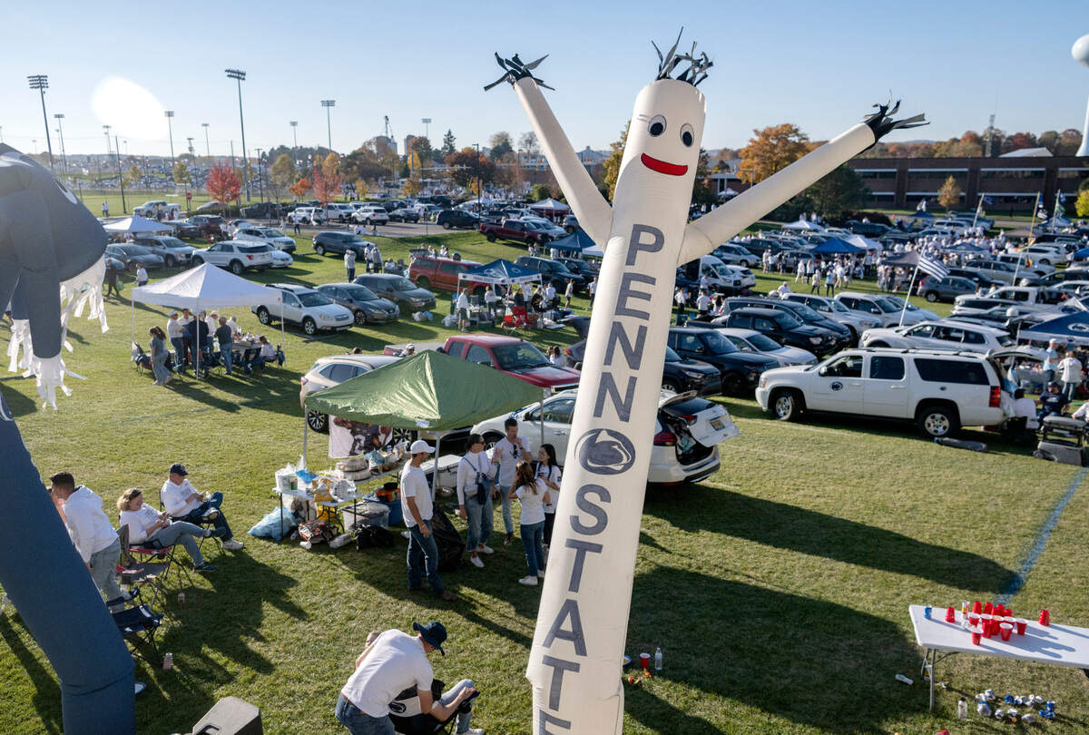 Penn State fans tailgate before the Saturday, Oct. 22, 2022 game.