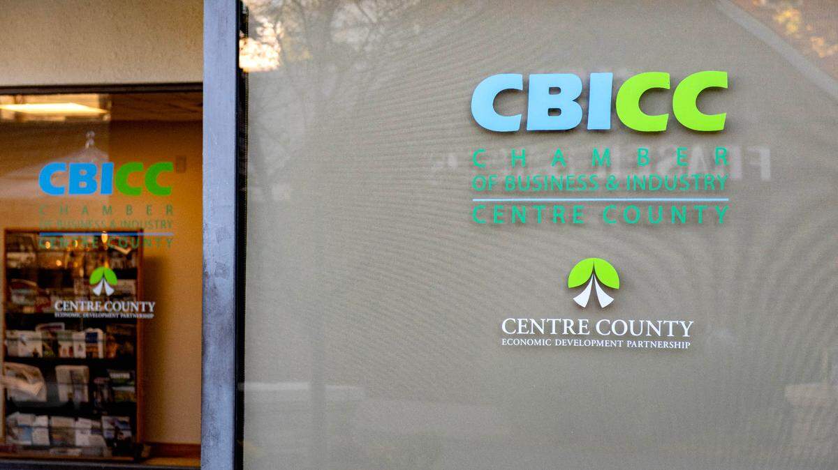 The Chamber of Business and Industry Centre County office in downtown State College is pictured in this October 2024 file photo.