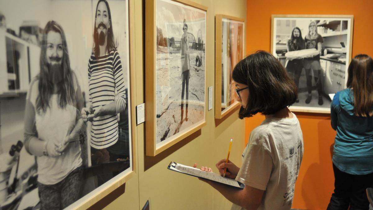 “The Bearded Lady Project: Challenging the Face of Science” exhibit runs through Feb. 22 at Penn State’s Earth and Mineral Sciences Museum and Art Gallery.
