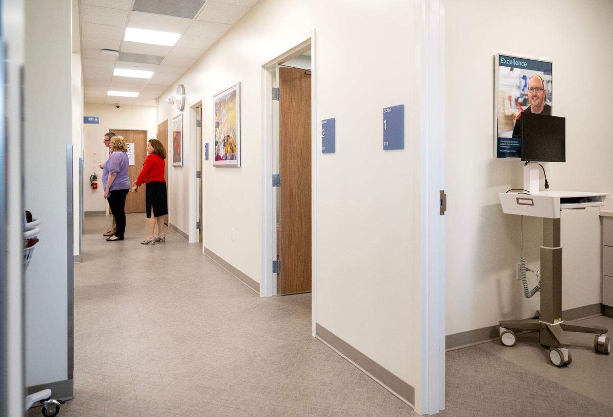 Inside the new Mount Nittany Health ExpressCare in the Hills Plaza on Monday, May 6, 2024.
