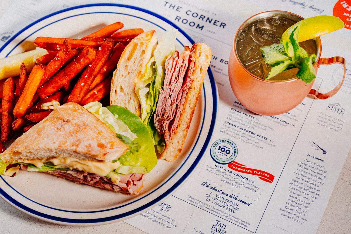 Ham a la Corner is The Corner Room’s featured dish through the end of February as the State College restaurant celebrates its 100th anniversary in 2026.