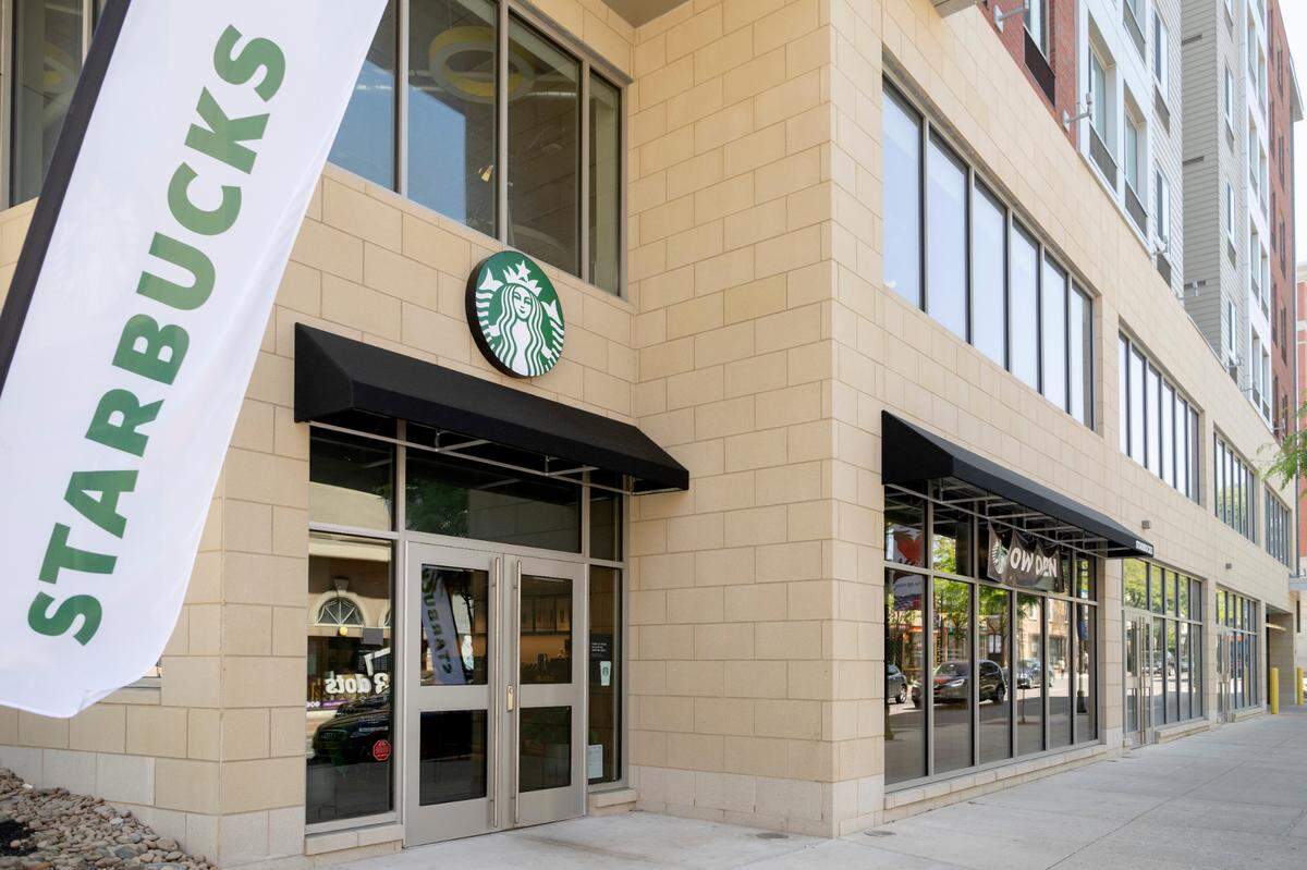 The Starbucks on the corner of Pugh Street and Beaver Avenue opened in May.