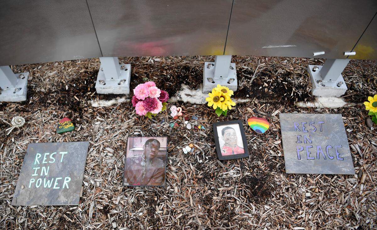 The 3/20 Coalition will hold events every day this week in memory of Osaze Osagie. On Monday evening they cleaned and spruced up the Black Lives Matter memorial at the MLK plaza.