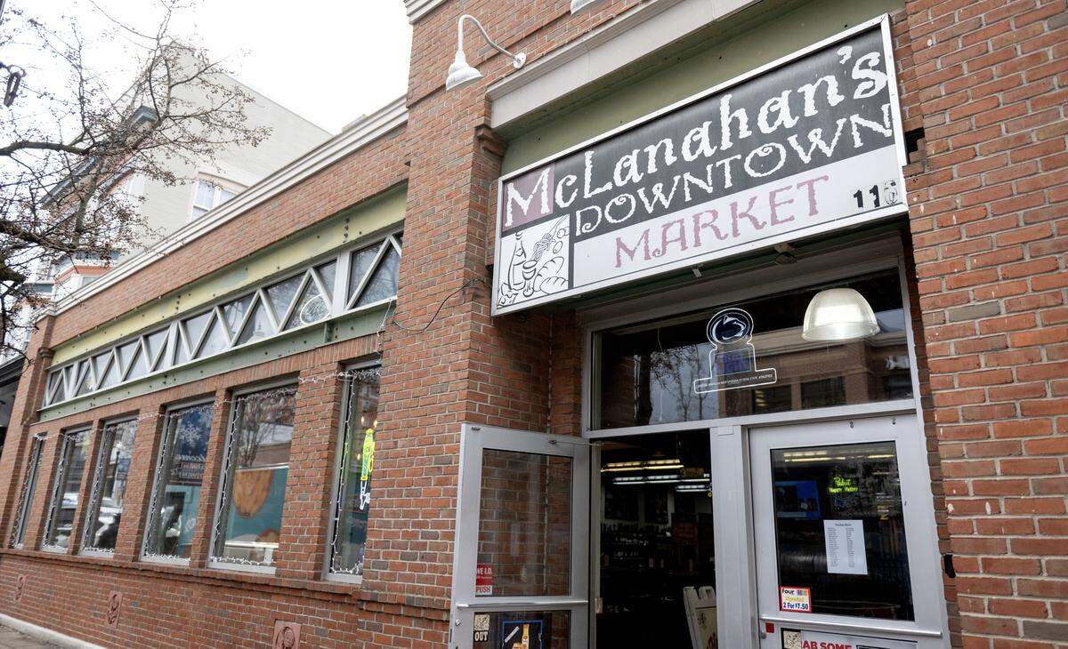 McLanahan’s Downtown Market at 116 S. Allen Street in State College is pictured here on Jan. 7, 2026.