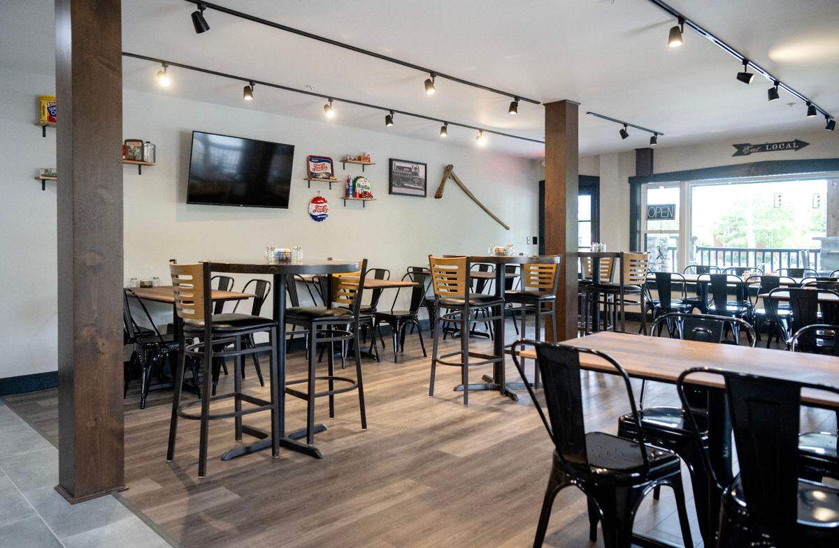 The dining room at the new The Junction 144.