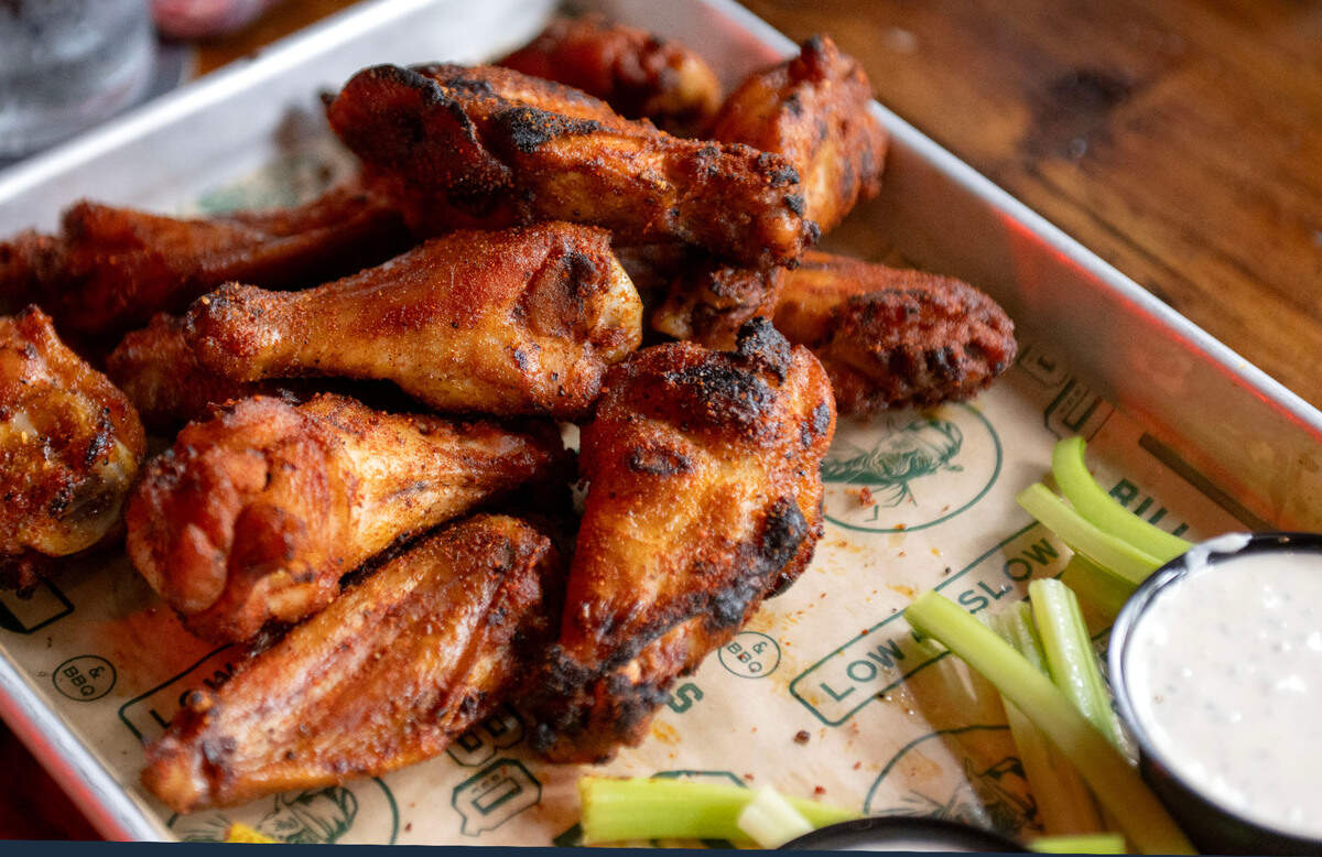 The smoked chicken wings at Bill Pickles Tap Room on Wednesday, July 17, 2024.