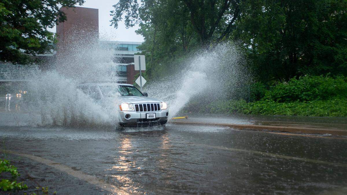 A flash flood watch is in effect starting 2 p.m. Monday through Tuesday morning in Centre County.