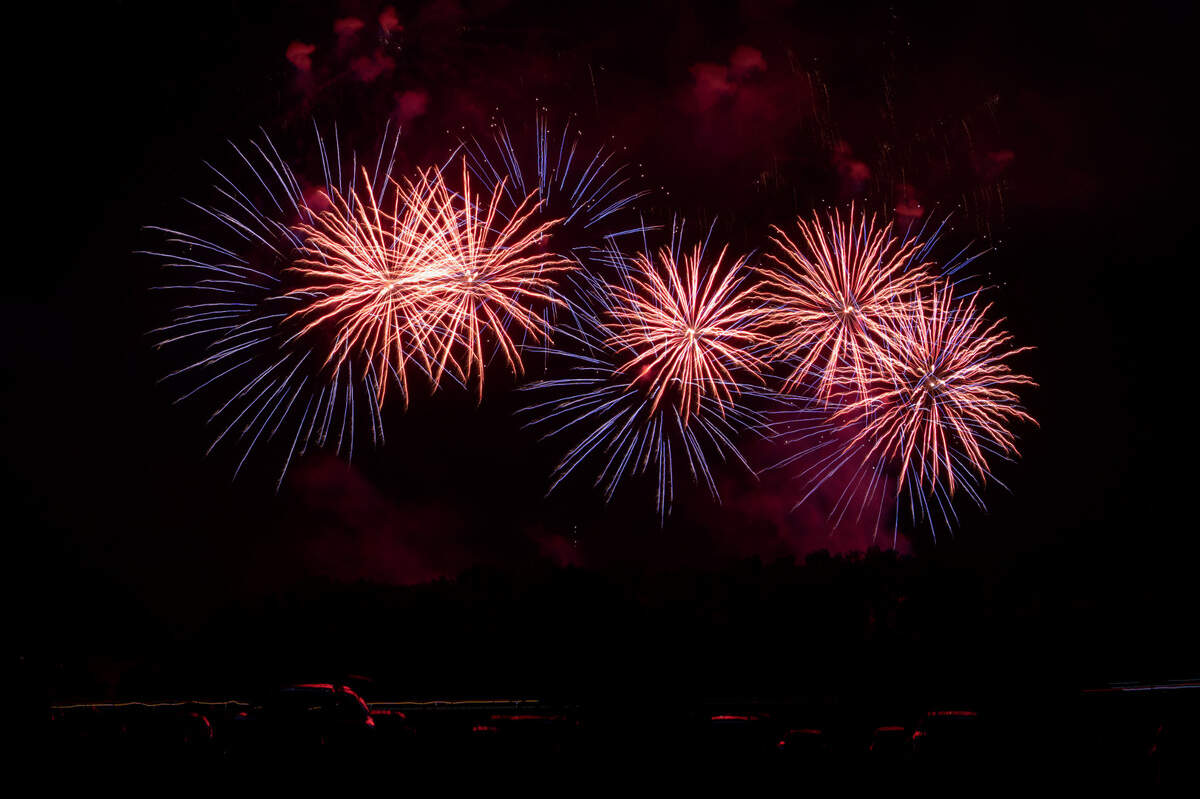 The Central PA 4th Fest fireworks show lights up the sky on Tuesday, July 4, 2023. Although some changes are expected this year, the fireworks display will remain unchanged.