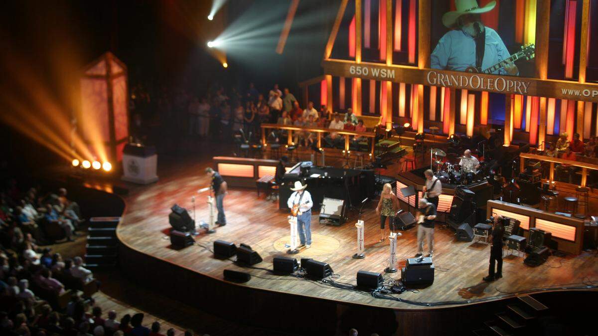 The Charlie Daniels Band performs at the Grand Ole Opry in Nashville, Tennessee. The band will visit the Bryce Jordan Center in April on Alabama’s 50th anniversary tour.