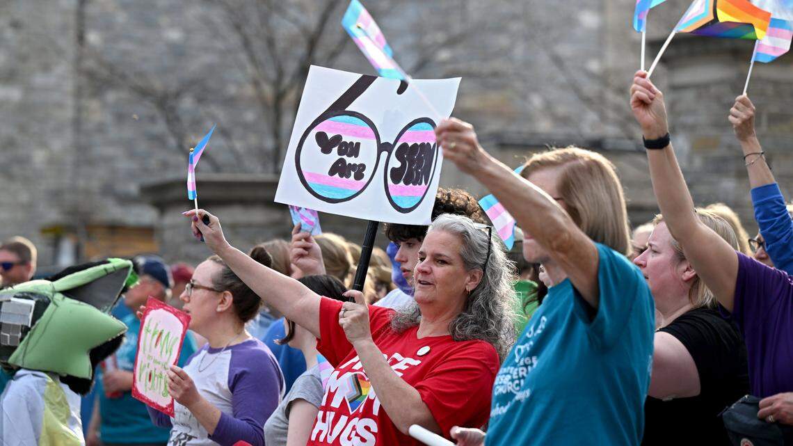 Centre LGBT+ calls for action on Transgender Day of Visibility. See the rally