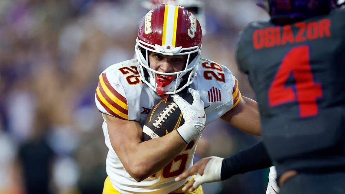 Penn State adds starting running back Carson Hansen from Iowa State in portal