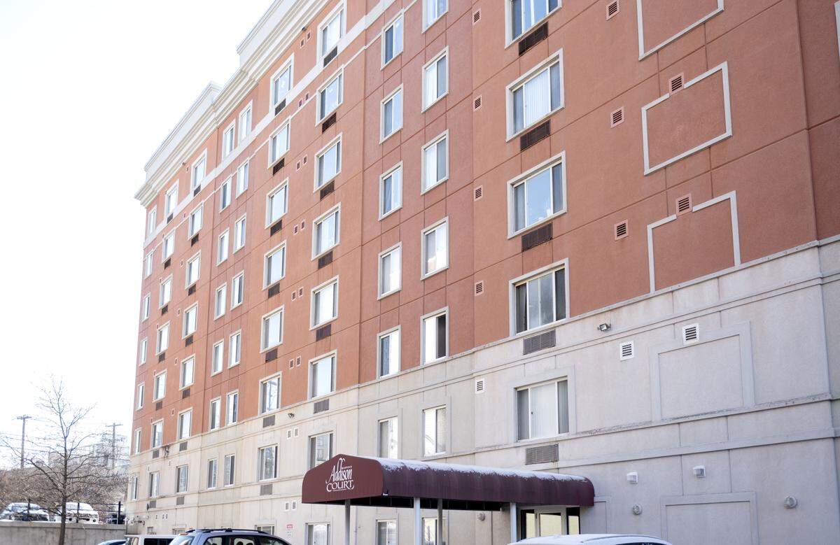 Addison Court at 120 E. Beaver Avenue on Tuesday, Dec. 16, 2025.