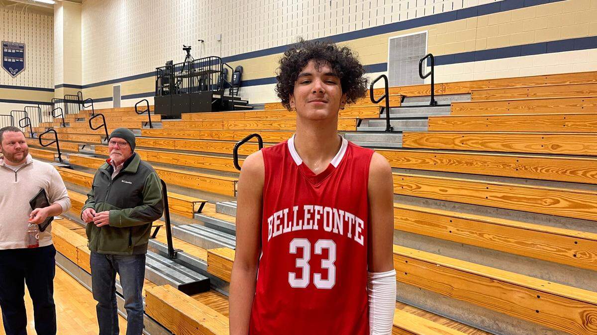 Bellefonte forward Cole Crissman