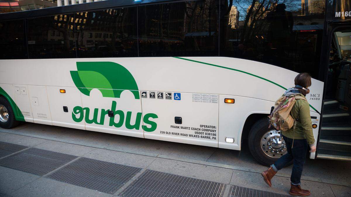 OurBus will link State College with Atlantic City and the southern Jersey Shore.