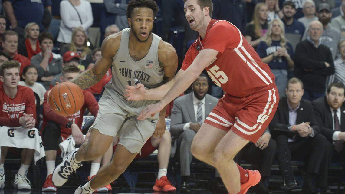 Penn State men’s basketball snaps 13-home-game winning streak with loss to Wisconsin