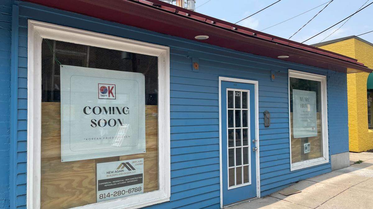 Tasty K is set to open on Aug. 21 at 325 East Calder Way in downtown State College.