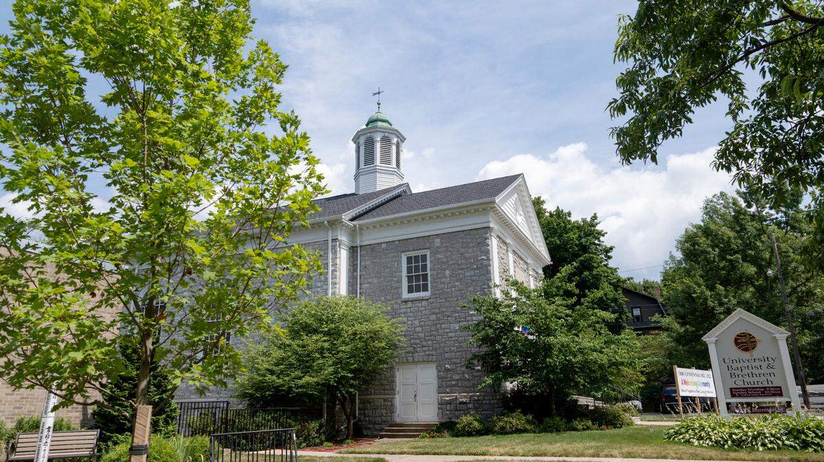 University Baptist and Brethren Church in State College is pictured in this July 2022 file photo.
