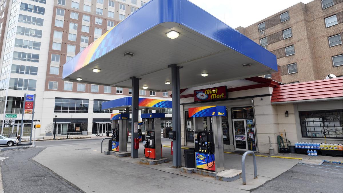 A view of the Sunoco gas station and Nittany Minit Mart at 106 N. Atherton St. Tuesday, April 10, 2018.
