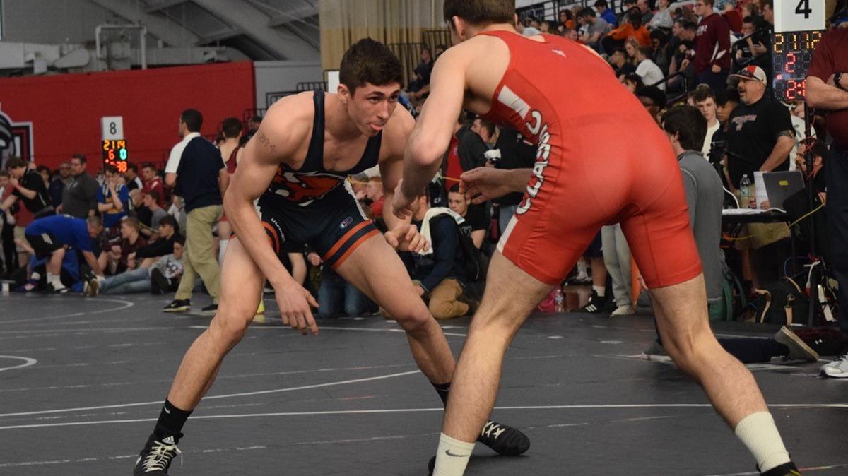 State College wrestler Cole Urbas will represent his freestyle club team, M2 Training Center, in the PAWF Junior Division team duals on Sunday at State College Area High School.
