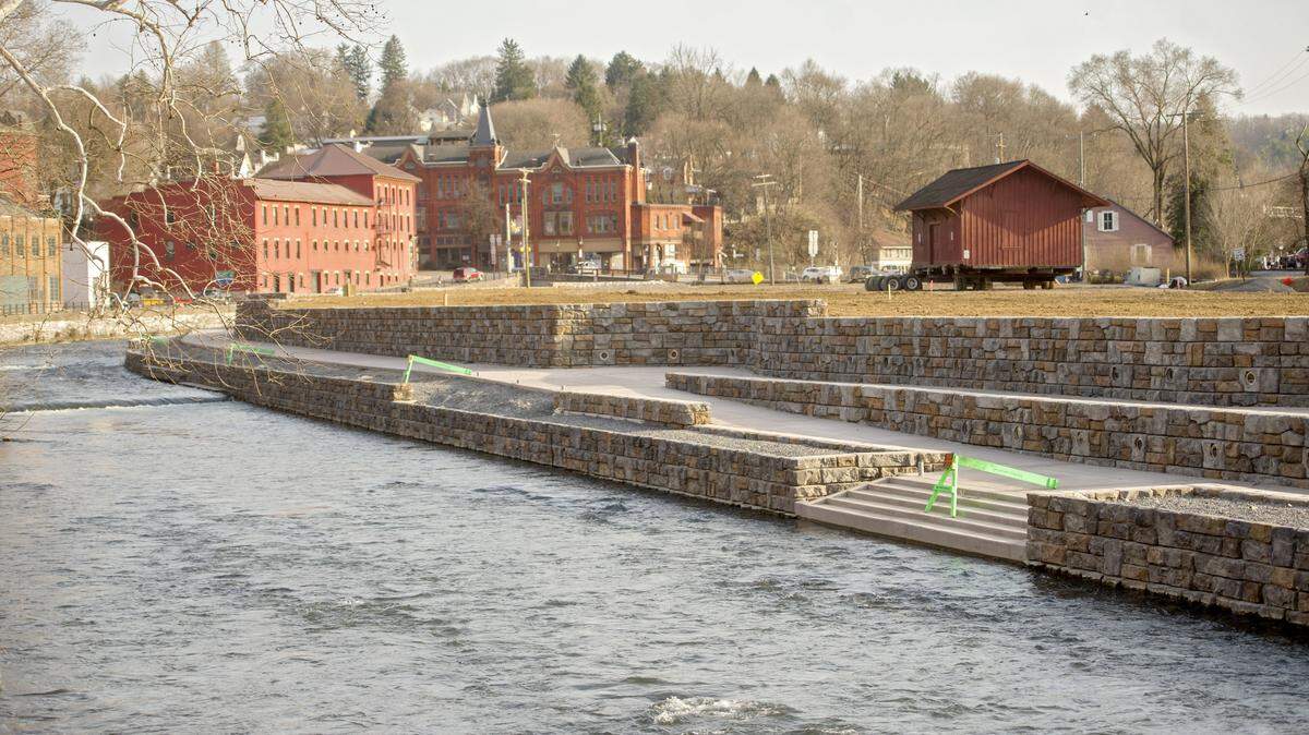 The Bellefonte Waterfront opened in August 2016. Borough officials announced Thursday that a sales agreement has been reached with a developer. Plans for the property will be released at a press conference next week.