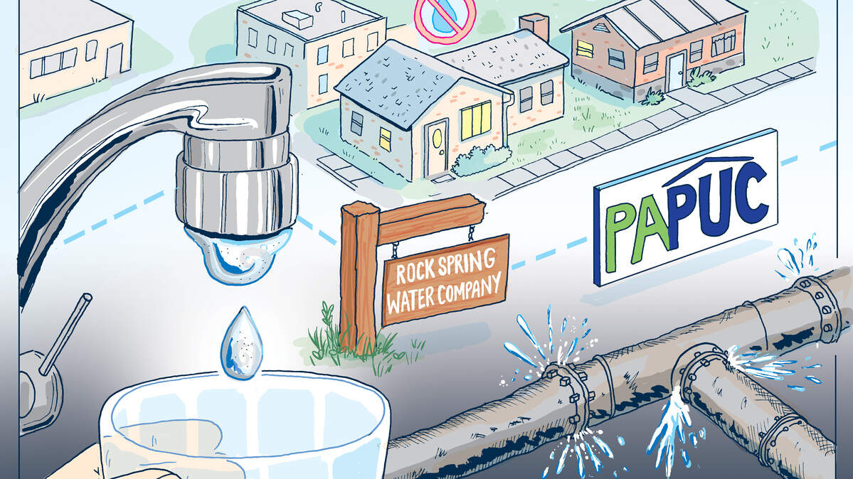 Pennsylvania American and Rock Spring have three months to reach a deal and end a yearslong process to improve service for 1,000 people in rural Centre County.