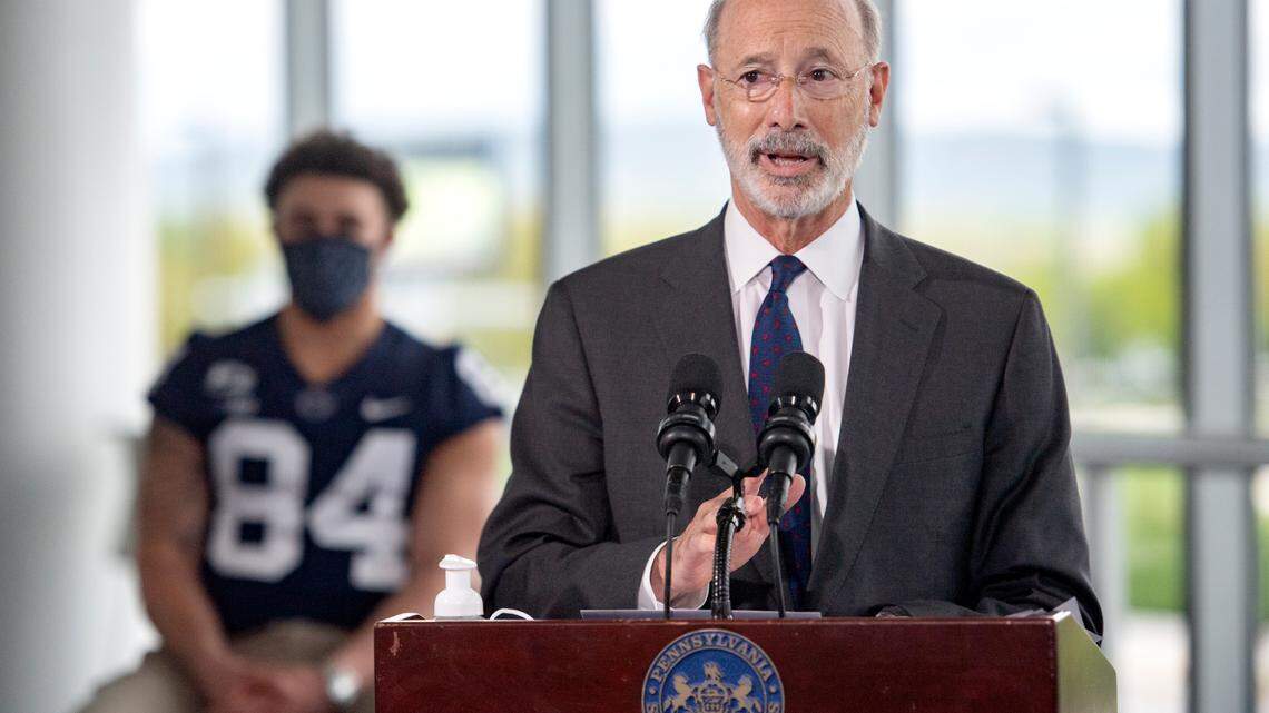 Why Penn State’s James Franklin, Gov. Tom Wolf urged those eligible to get a COVID-19 vaccine