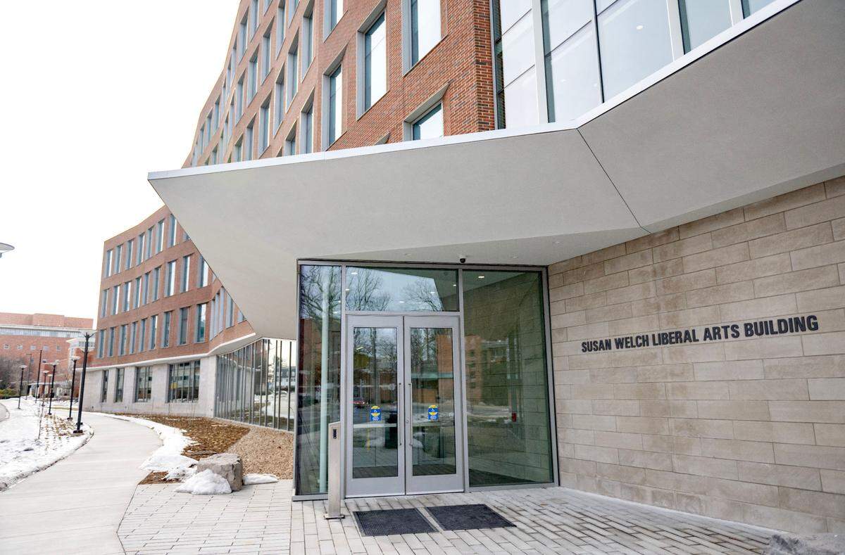 The Susan Welch Liberal Arts Building on the Penn State campus on Wednesday, Feb. 19, 2025.  