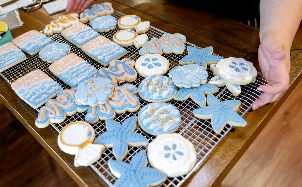 A batch of cookies by Marina Stefanovich of Lady M & Co Bakery on Wednesday, June 4, 2025.
