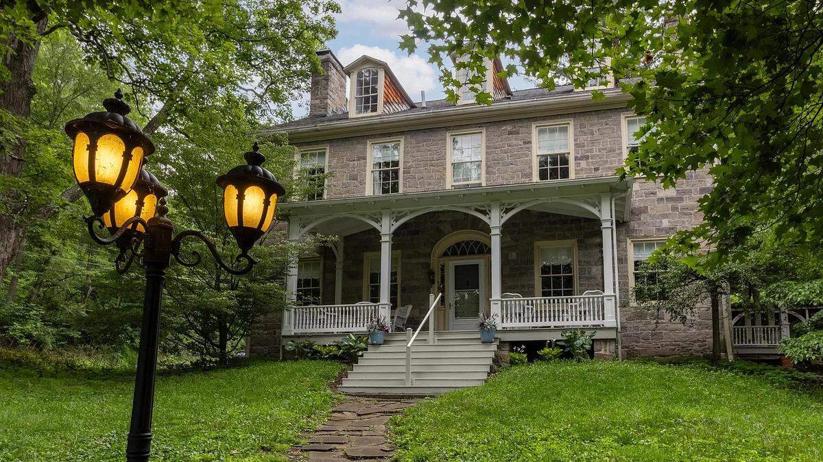 This historic property at 110 Forge Road in Bellefonte just hit the market. Photo shared with permission from home’s listing agent, Sandy Stover of Beth Richards | Sandy Stover Group.