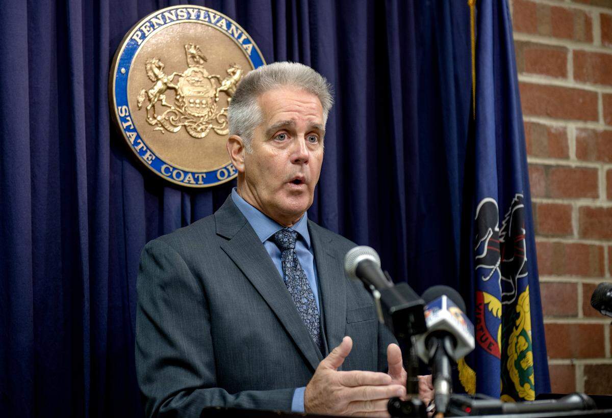 State Rep. Scott Conklin proposes legislation that a portion of any former correctional facility land being available to the county for affordable housing on Thursday, Nov. 13, 2025.