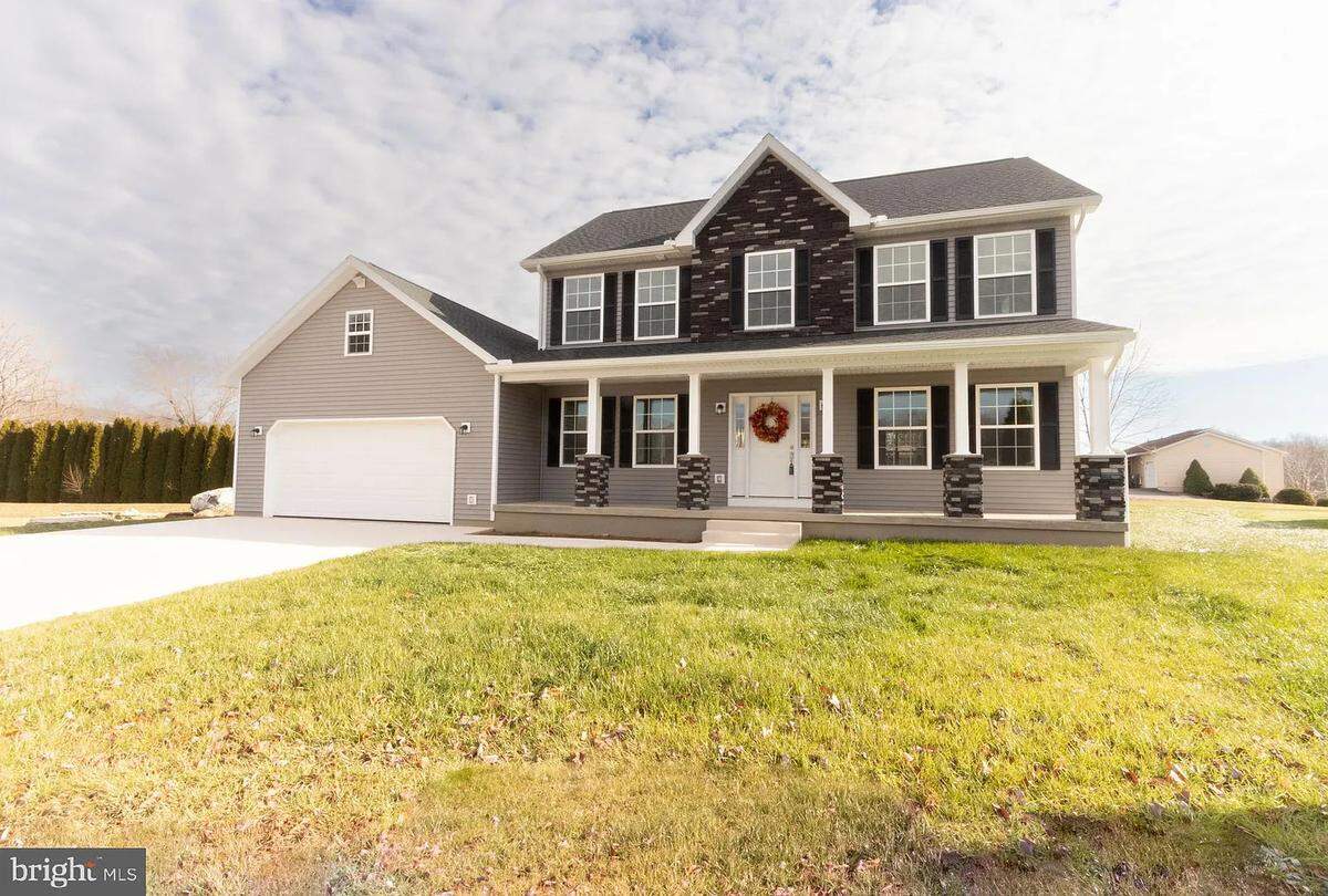 A front-facing view of the home at 124 Claren Court in Millheim. Photo shared with permission from home’s listing agent, Parker Wolfe of Prime Home Real Estate, LLC.