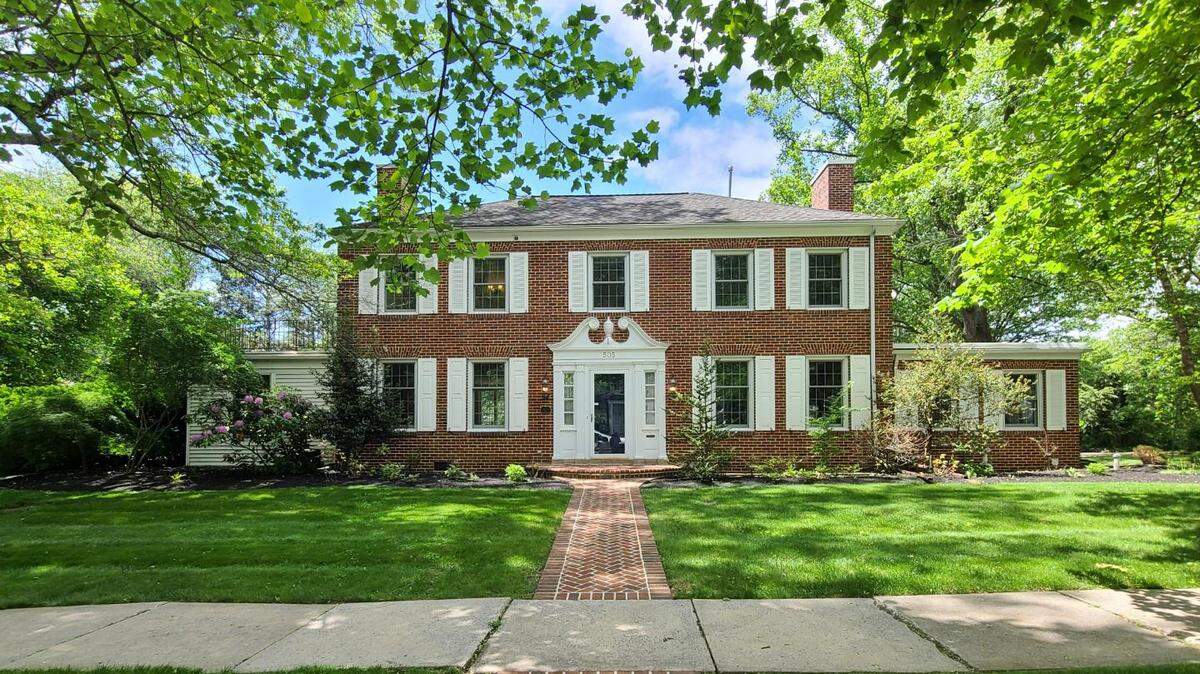 The nearly 5,000-square-foot brick Georgian home at 505 Hillcrest Ave. in State College has recently hit the market for $1.275 million.