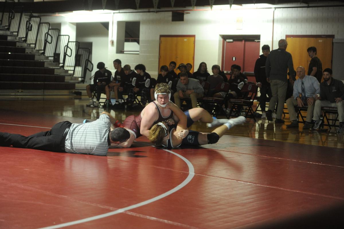 State College’s Nick Pavlechko has 12 pins on the season to lead the county. His 15 wins are also tied for the county lead.