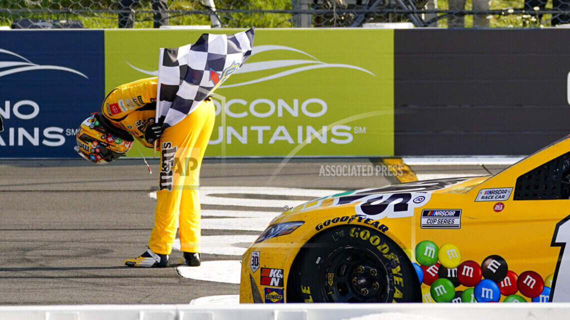 NASCAR driver Kyle Busch comes to Kansas without a sponsor secured for 2023 Cup season